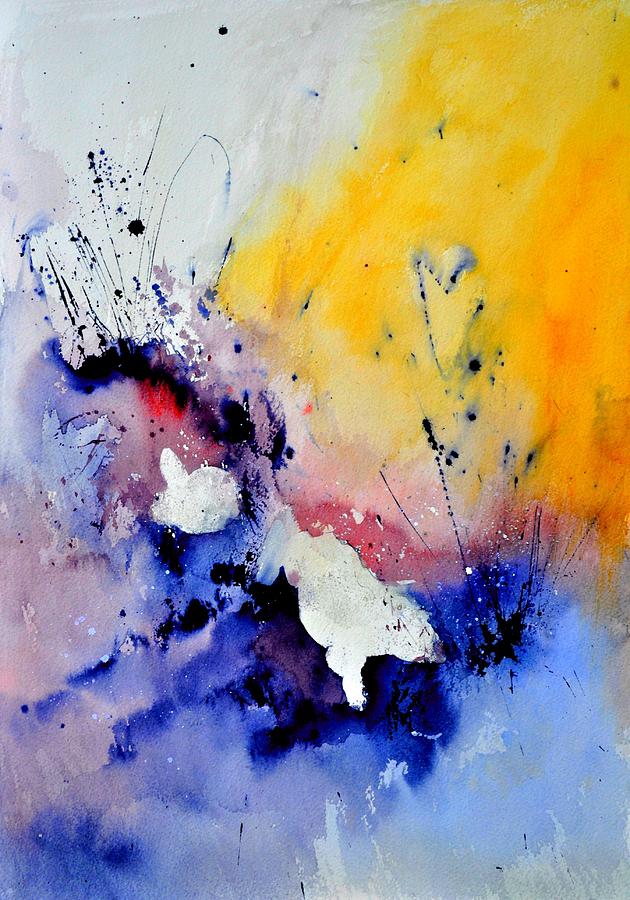 Abstract Painting - Watercolor 4541902 by Pol Ledent