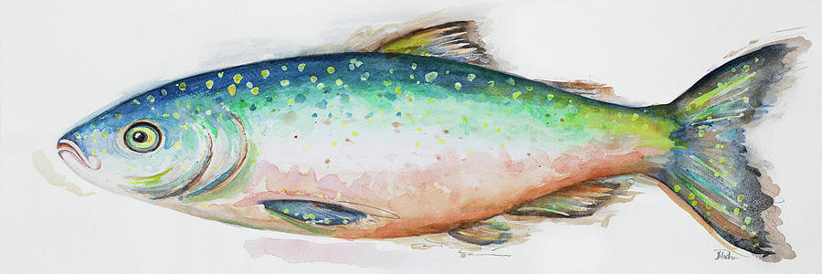Fish Painting - Watercolor Fish I by Patricia Pinto