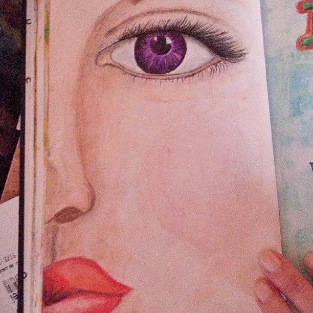 Journaling Photograph - Watercolor Pencils On Canson Journal by Cristina Parus