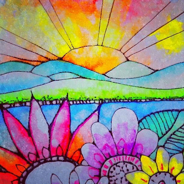 Ipad Photograph - Watercolor With #photoedit #artfilter by Robin Mead Ipad Photograph - Watercolor With #photoedit #artfilter by Robin Mead