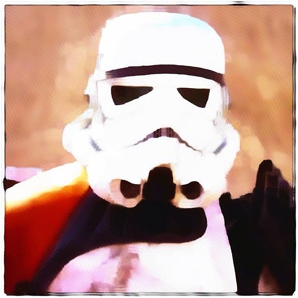Stormtrooper Photograph - Watercolour #stormtrooper From by Rob Jewitt