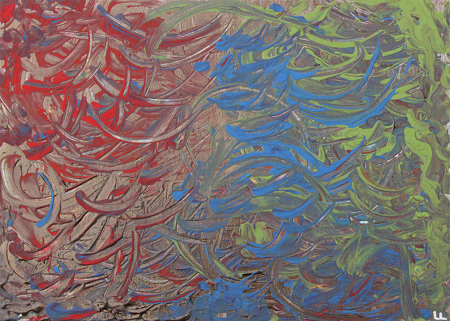 Watered Down Hell Painting by Laura Lane