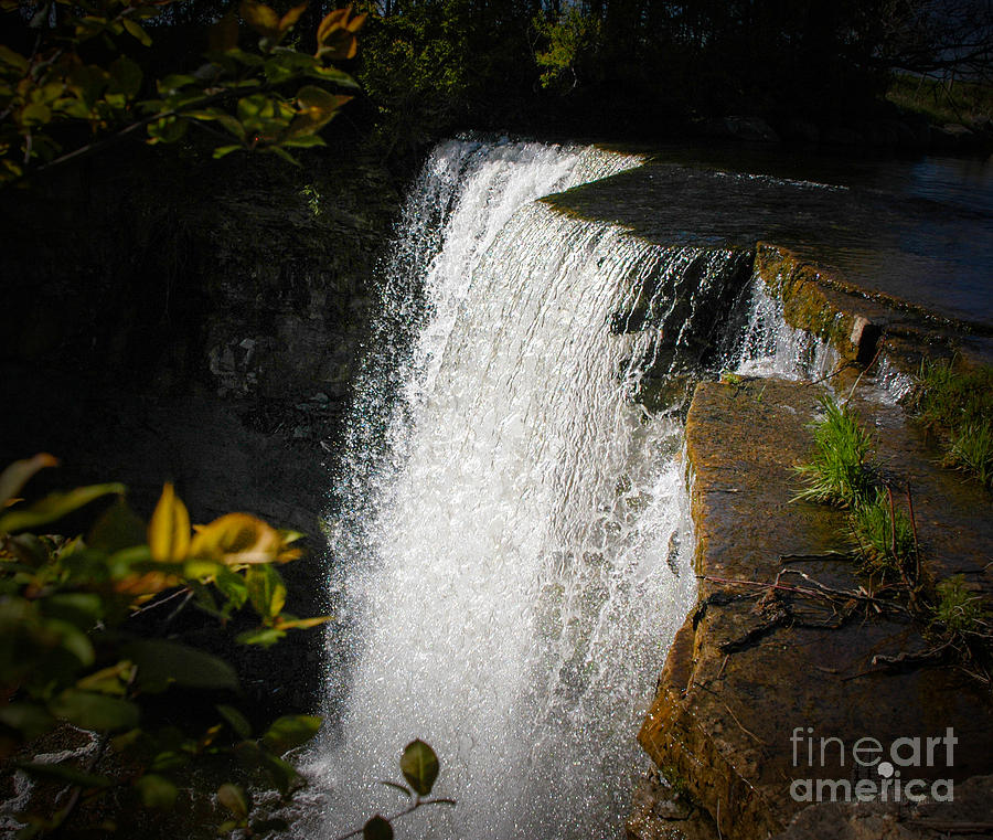 Waterfall 2 Photograph by Ronald Grogan