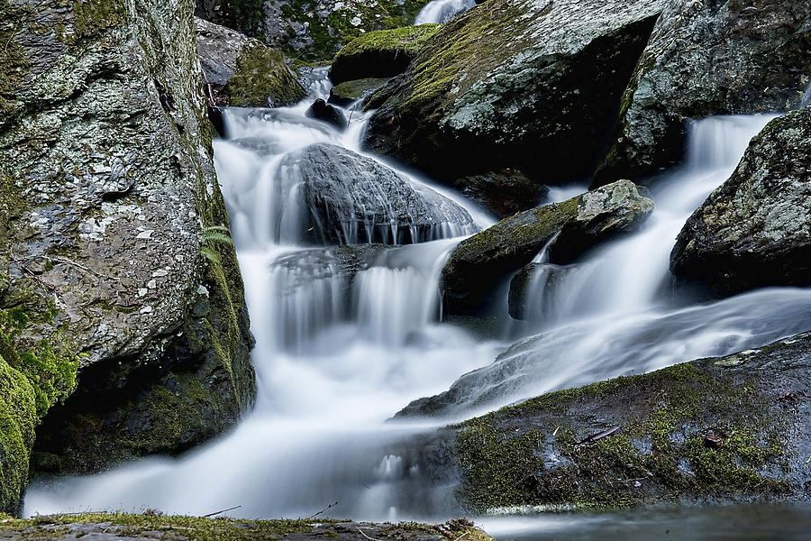 Waterfall 4 Photograph by Gouzel -