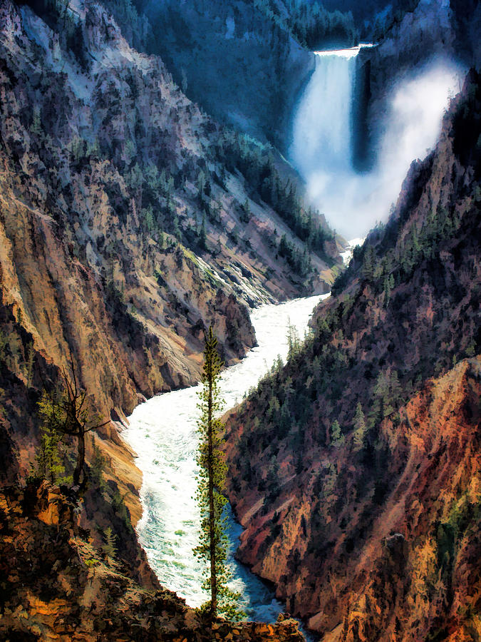 Waterfall 8 Photograph by Dawn Eshelman