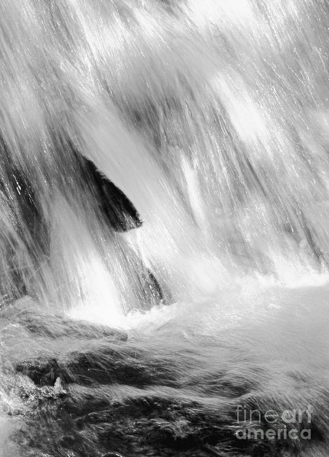 Waterfall Abstract Photograph by Richard Lynch
