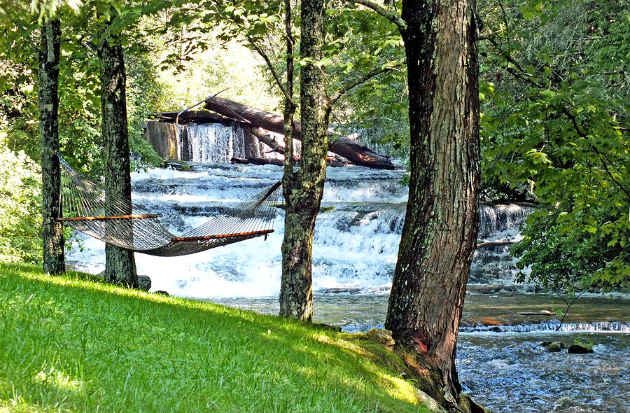 Waterfall and Hammock in Summer 3 Photograph by Duane McCullough