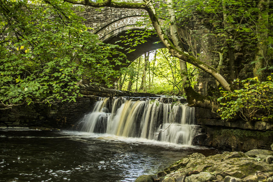 Waterfall at Bowlees Photograph by Colin Waite - Fine Art America