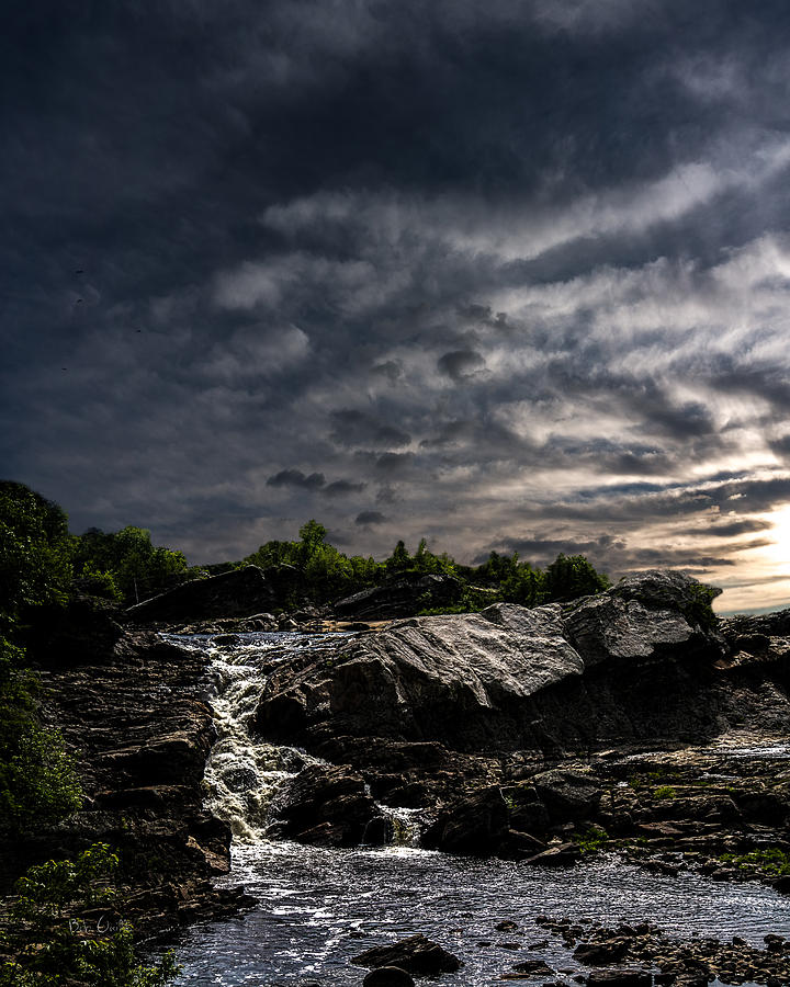 Waterfall at Sunrise Photograph by Bob Orsillo