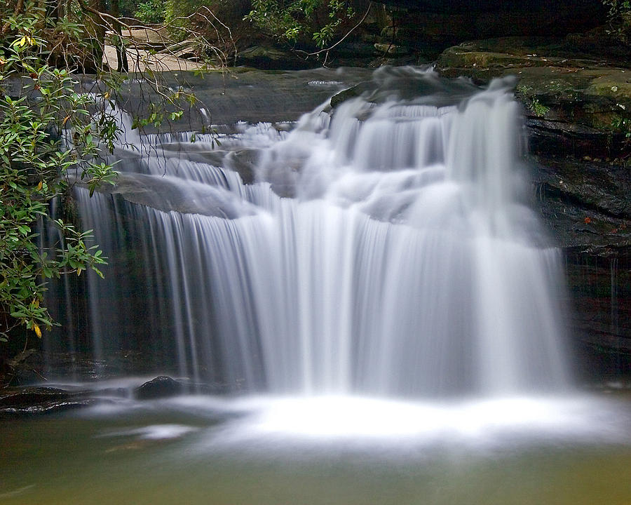Waterfall Photograph by David Palmer