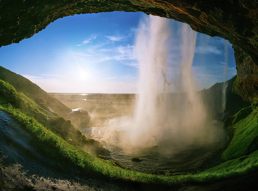 Waterfall Eye Photograph by © Alexander Gutkin Goutkin@gmail.com