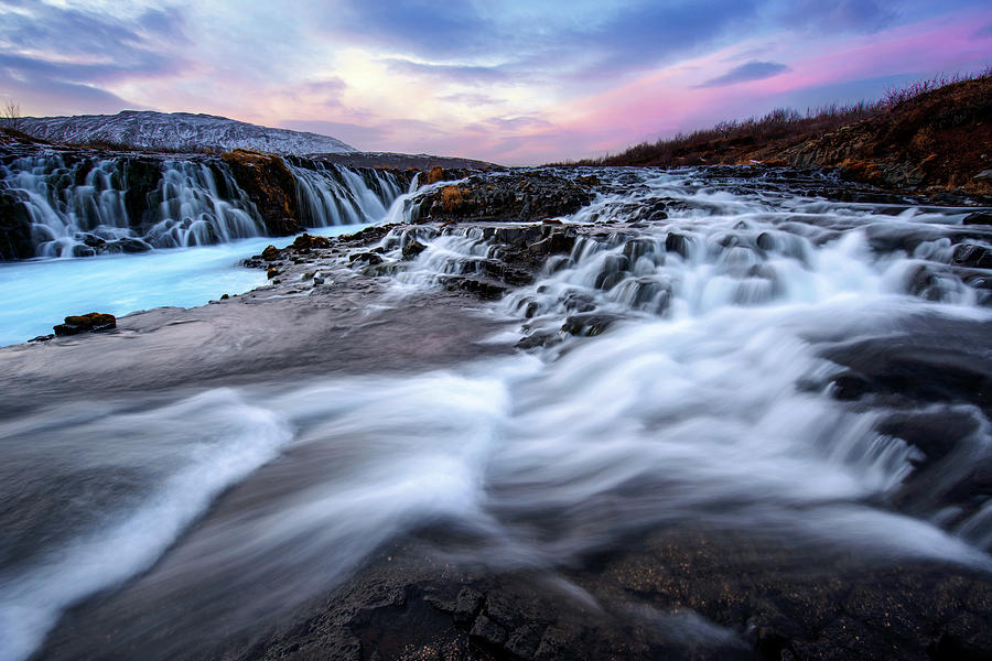 Waterfall Flow Photograph by Piriya Photography