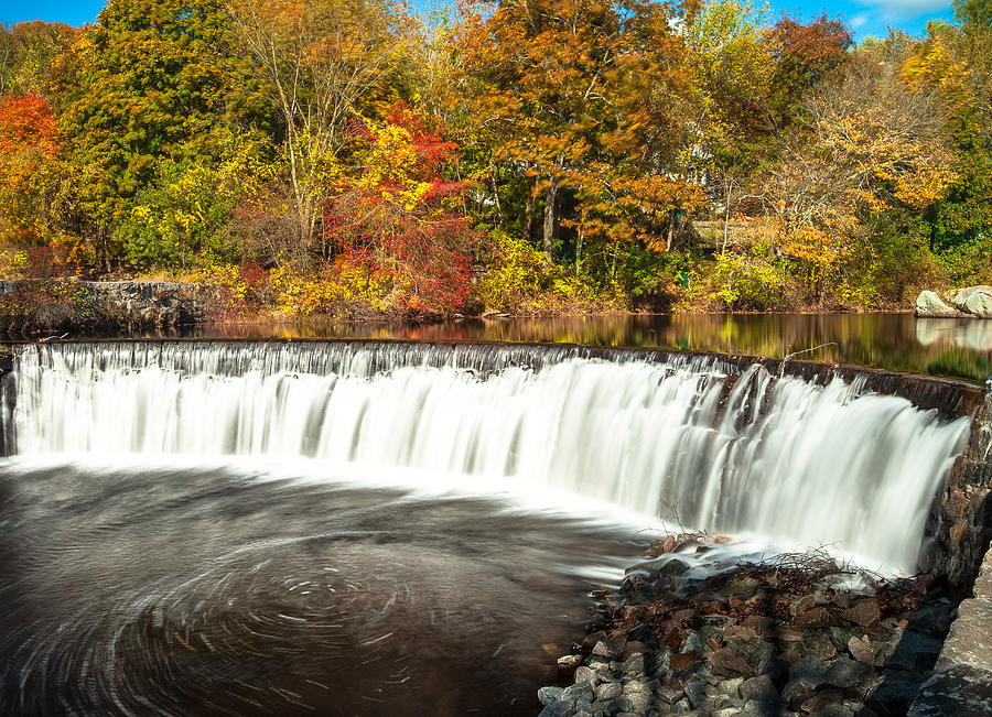 Waterfall Hope Valley Ri Photograph by Don Lawrence