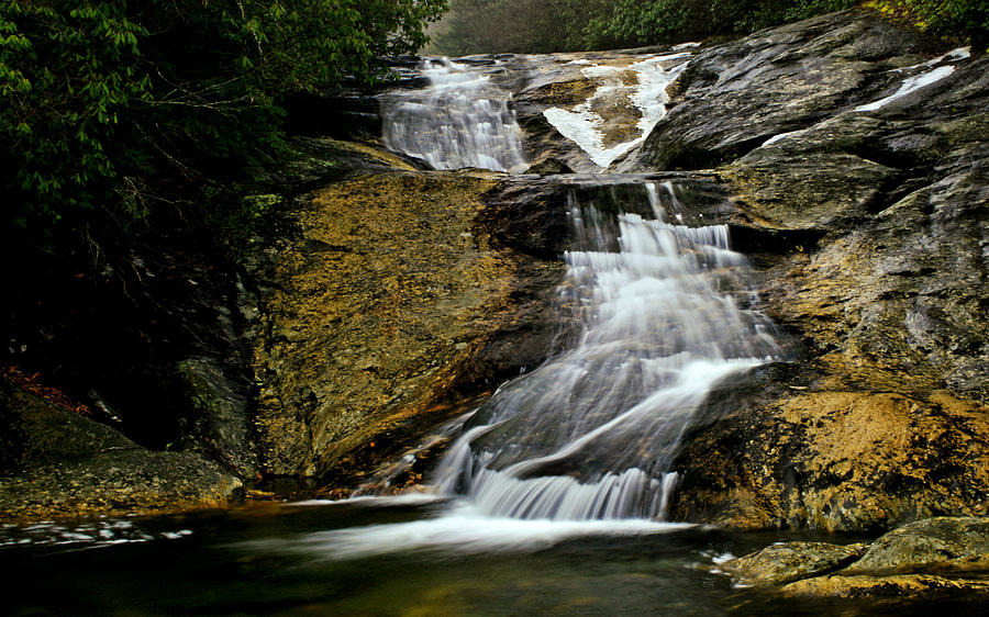 Fall Photograph - Waterfall in Ice by Matthew Winn
