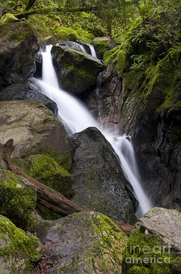Waterfall in the Bolders Photograph by Daniel Ryan