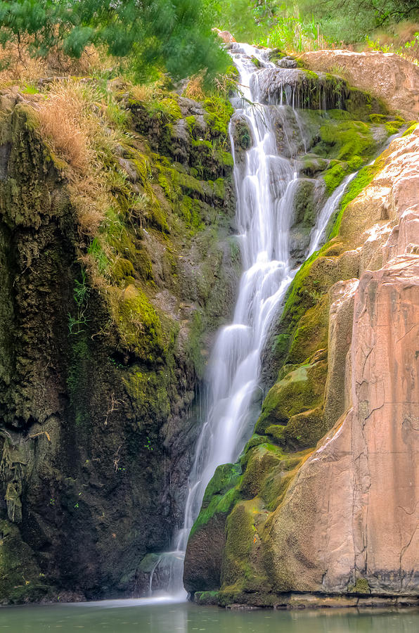 Summer Waterfall Photograph