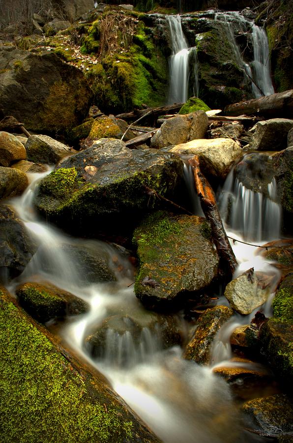 Waterfall - Naramata DSC0056-001 Photograph by Guy Hoffman