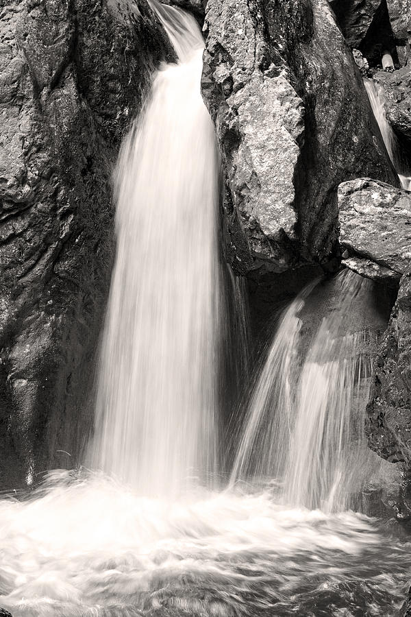Waterfall No.5 Photograph by Daniel Csoka