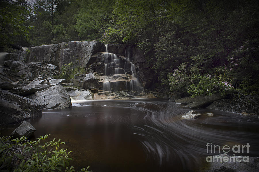 Waterfall on Big Run River Photograph by Dan Friend