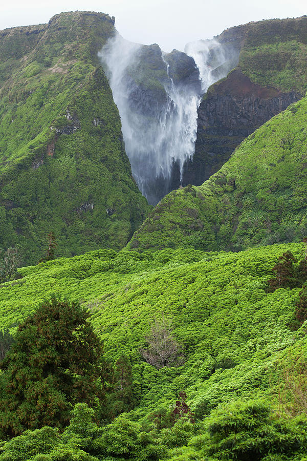 waterfall island