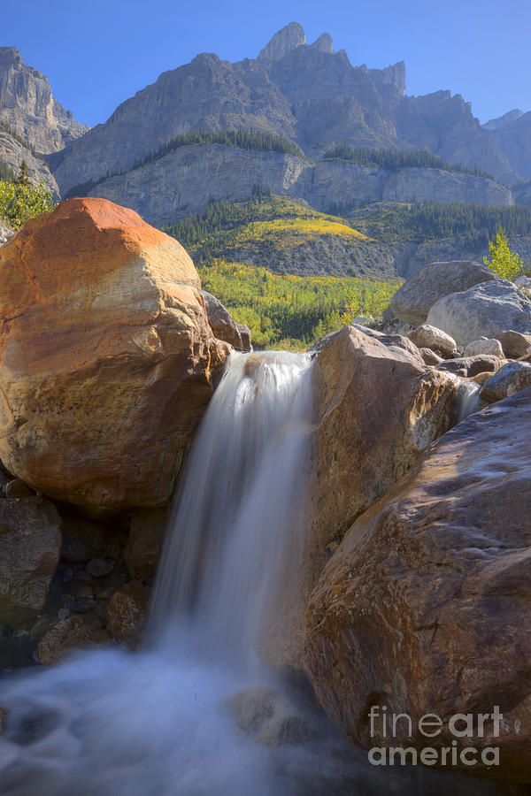 Waterfall on Mount Wilson Photograph by Dan Jurak