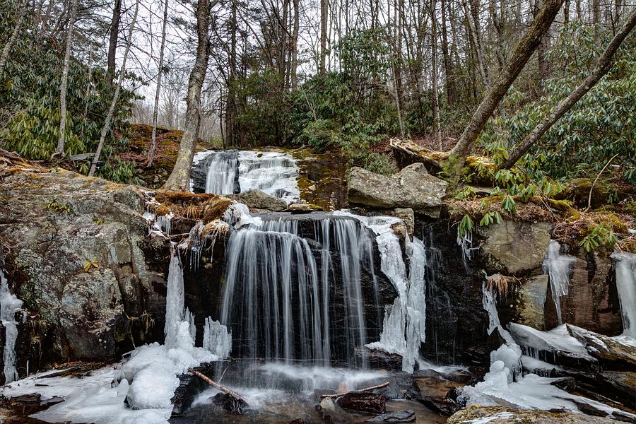 Waterfall Photograph - Waterfalls Park in Newland by Carol Montoya