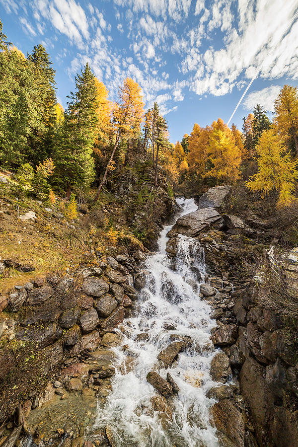 Nature Photograph - Waterfall by Thomas Zagler