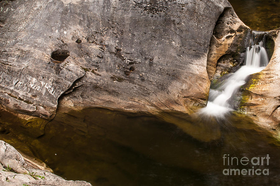 Waterfall - Vital Cascade Photograph by JG Coleman