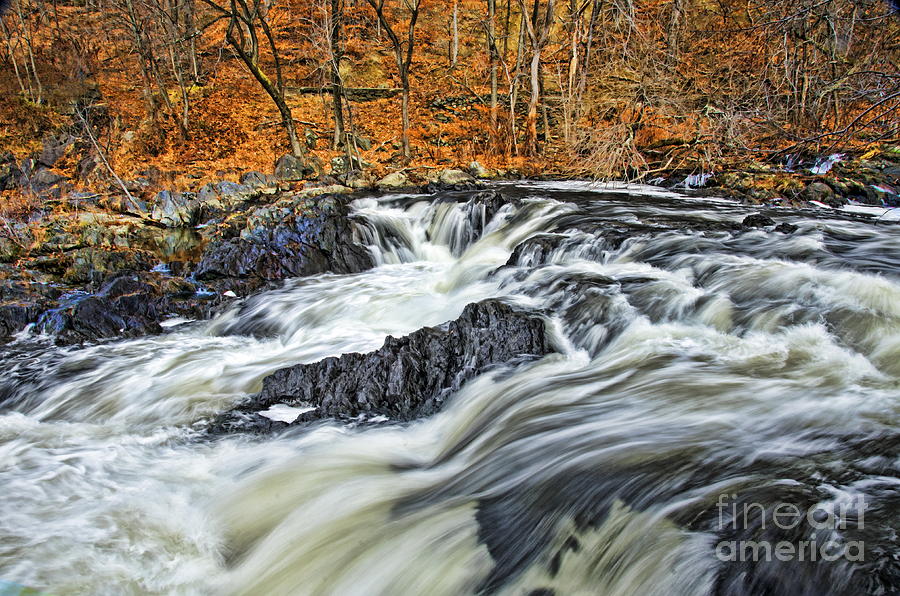 Waterfall Photograph - Waterfalls at Fishkill Creek No. 2 by Harold Bonacquist