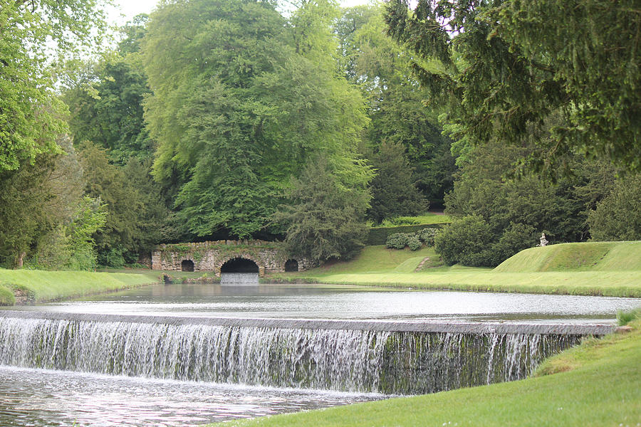 Waterfalls - Fountains Abbey  Photograph by David Grant