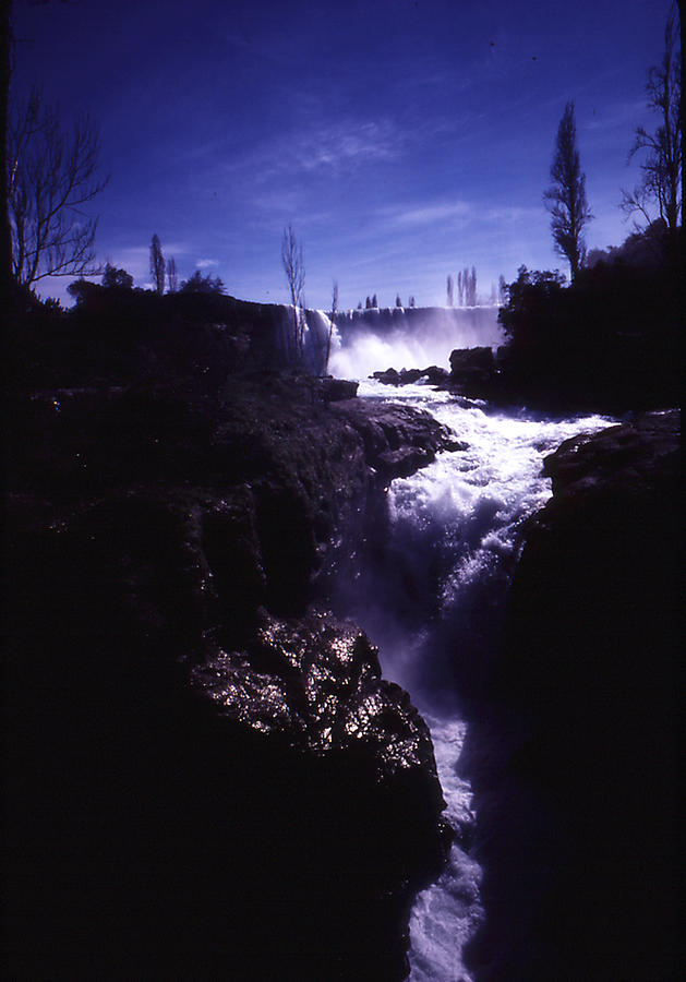 Waterfalls In Chile Photograph By Thomas D Mcmanus Fine Art America