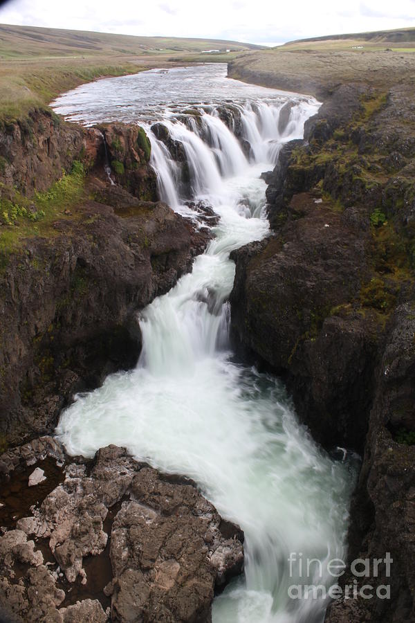 Waterfalls Photograph by Maxine Kamin