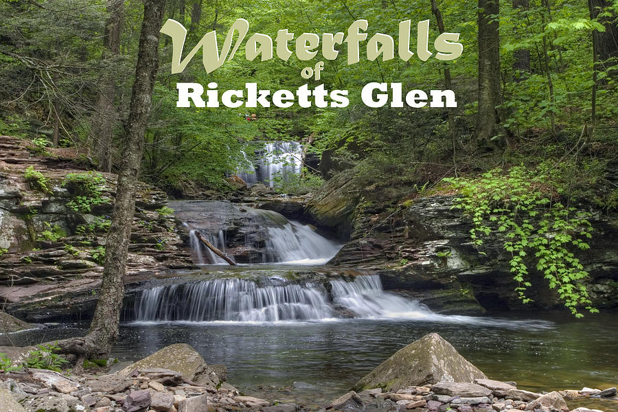 Waterfalls of Ricketts Glen Photograph by Gene Walls
