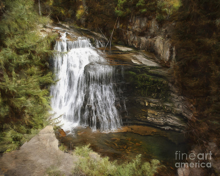Waterfalls - Tiered Photograph