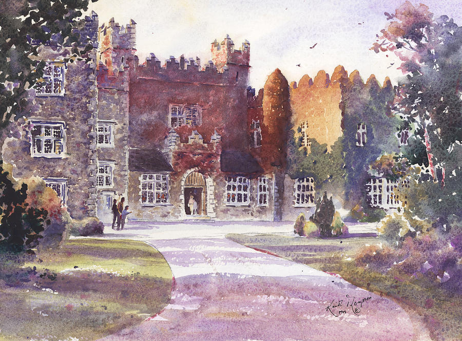 Waterford Castle County Waterford Ireland Painting by Keith Thompson