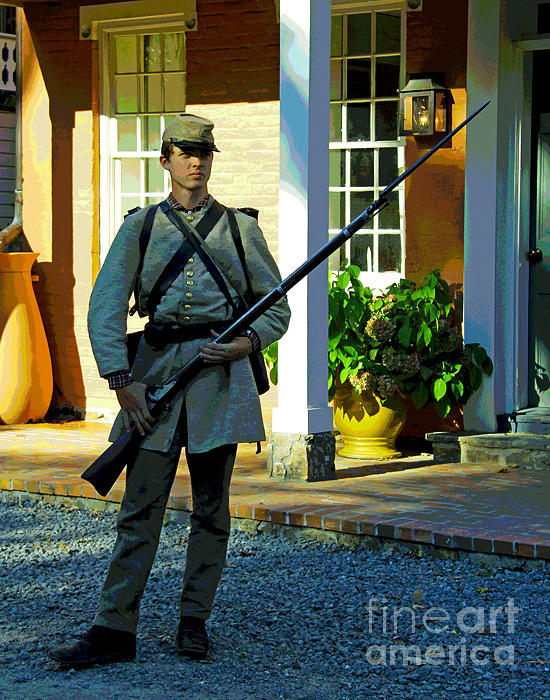 Waterford Soldier Photograph by Larry Oskin