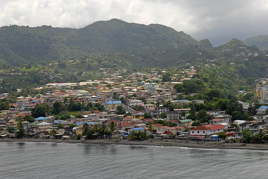 Landscape Photograph - Waterfront Homes in Dominica  by Willie Harper
