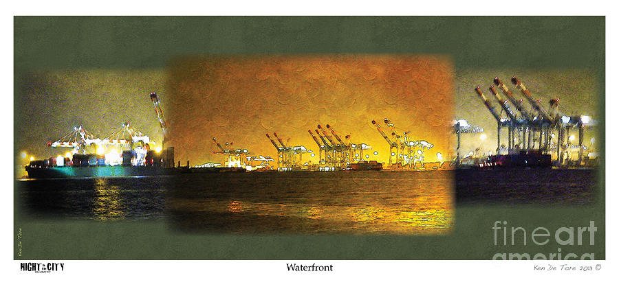 Waterfront Digital Art by Kenneth De Tore