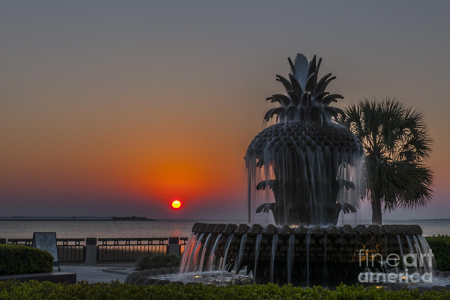 Waterfront Park Sunrise Photograph by Dale Powell