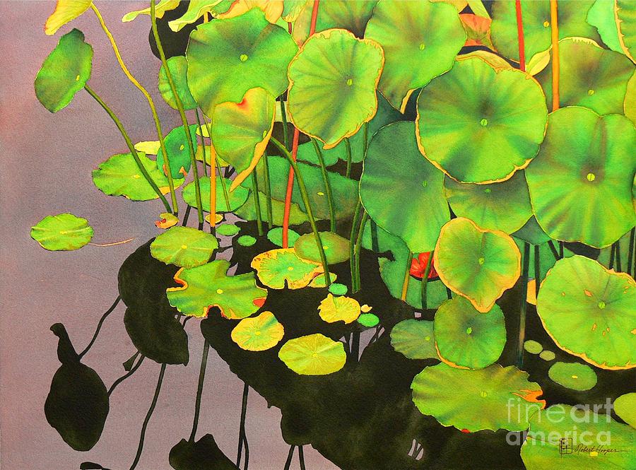 Watergarden Painting by Robert Hooper