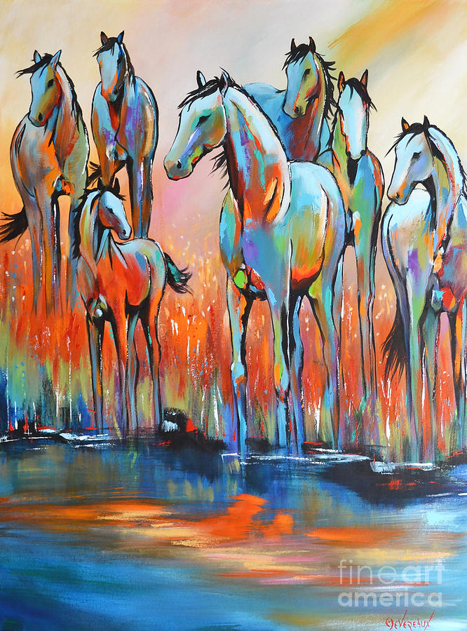 Watering Hole Iv Painting