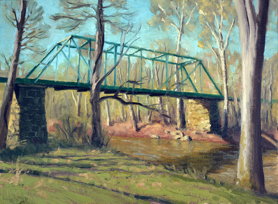 Bridge Painting - Waterloo Bridge Morning by Armand Cabrera