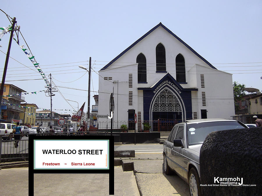 Waterloo Street - Freetown Sierra Leone Photograph by Mudiama Kammoh