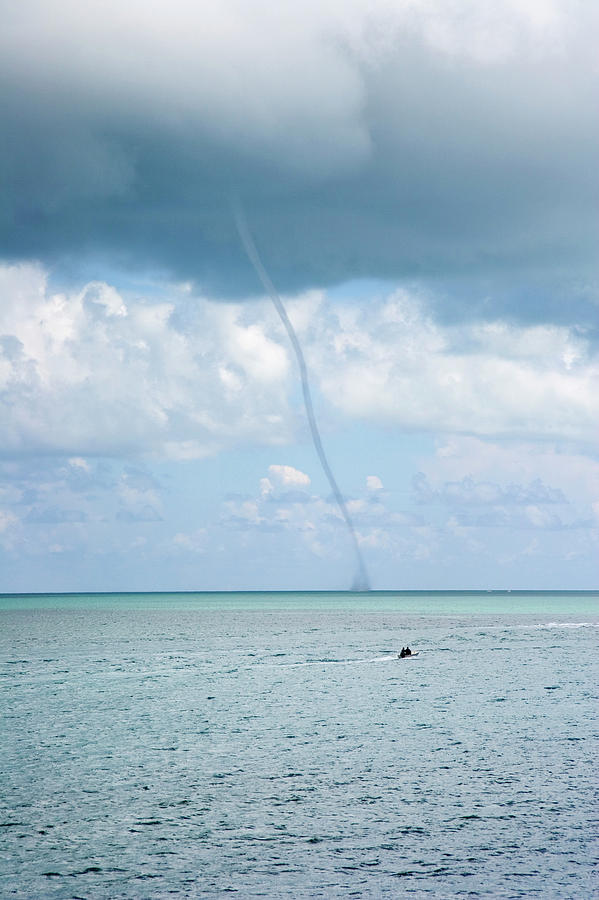 Waterspout Photograph by Jim Edds/science Photo Library