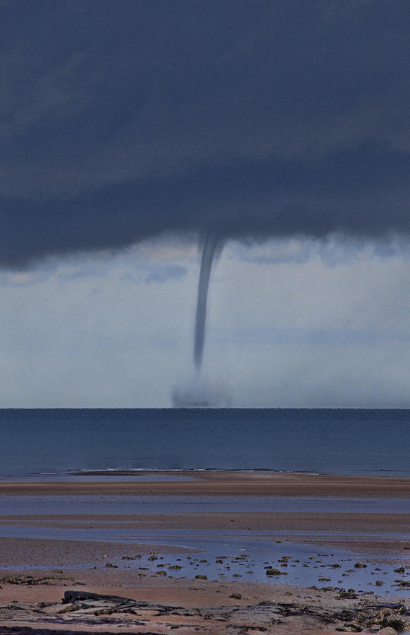 Waterspout over the Ocean V2 Photograph by Douglas Barnard