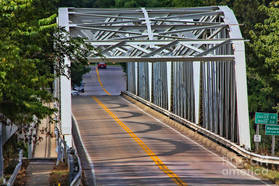 Waterville Bridge 9890 Photograph by Jack Schultz