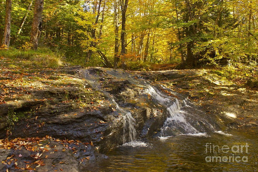 Waterville Waterfall Revisited Photograph by Alice Mainville