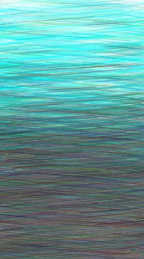 Abstract Digital Art - Watery Deep by Will Borden