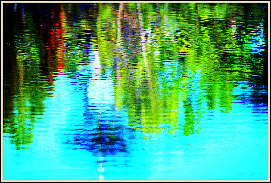 Watery Dreams in Color 2 Photograph by Kathy Barney