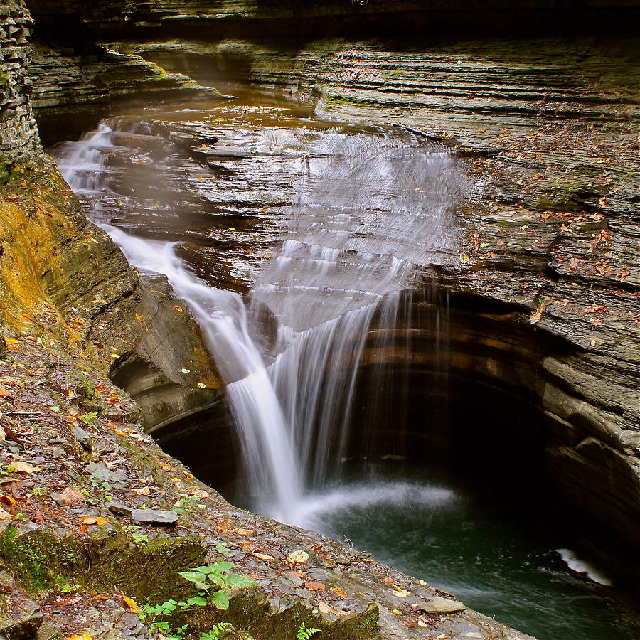 Fall Photograph - Watkins Glen Pool by Justin Connor